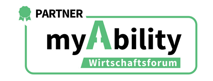 Partner myAbility Wirtschaftsforum - Memberbadge.
